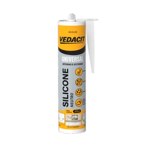 SILICONE NEUTRO INCOLOR 270G VEDACIT