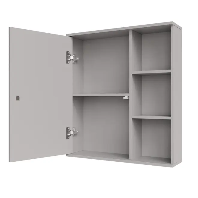 Espelheira Treviso 56cm Platina MGM