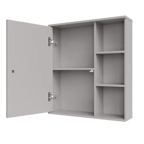 Espelheira Treviso 56cm Platina MGM