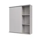 Espelheira Treviso 56cm Platina MGM