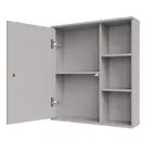 Espelheira Treviso 56cm Platina MGM