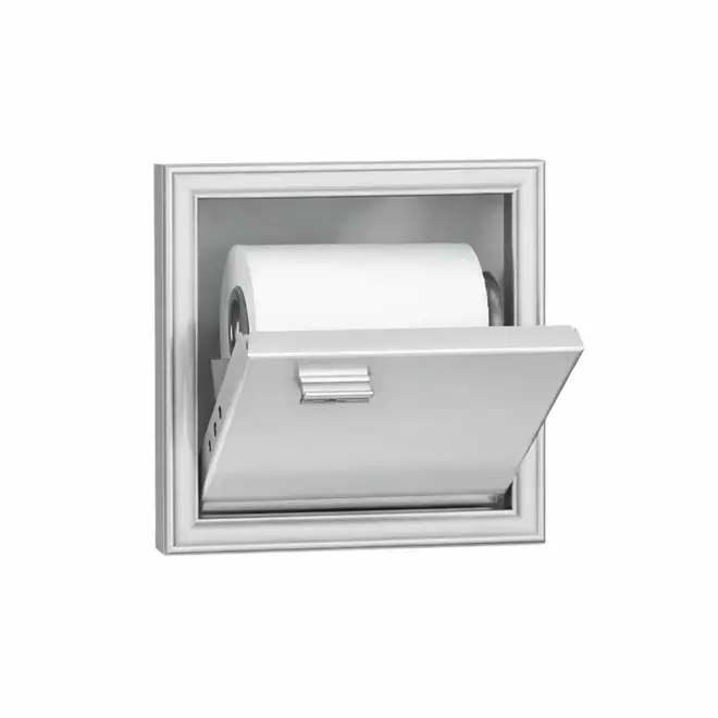 SUPORTE PAPEL DE EMBUTIR 705 SILVER CRISMETAL