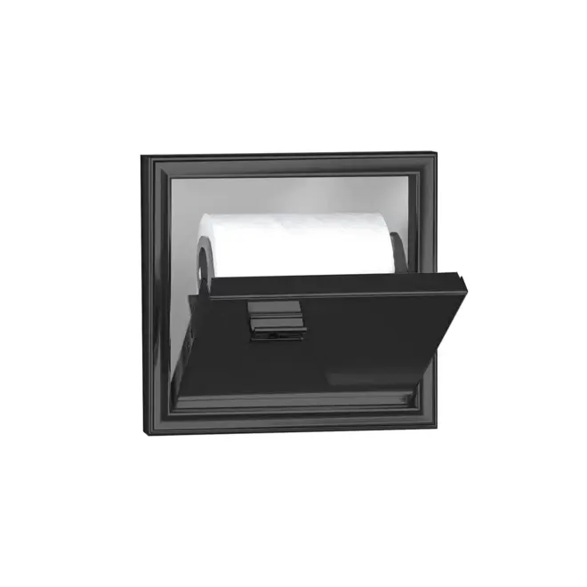SUPORTE PAPEL DE EMBUTIR 704 BLACK CRISMETAL