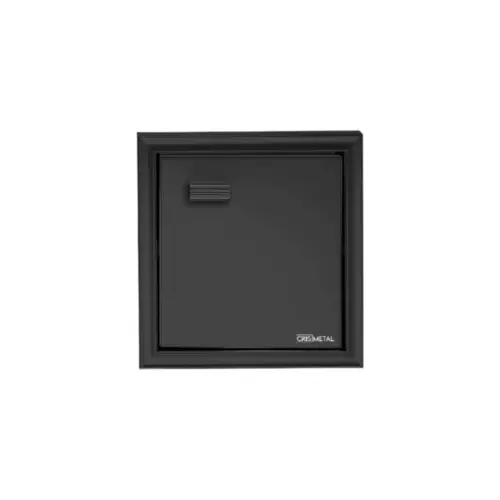 SUPORTE PAPEL DE EMBUTIR 704 BLACK CRISMETAL