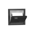 SUPORTE PAPEL DE EMBUTIR 704 BLACK CRISMETAL