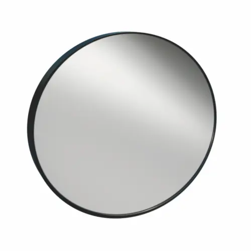 ESPELHO REDONDO PERFIL 48 BLACK 1510 CRISMETAL