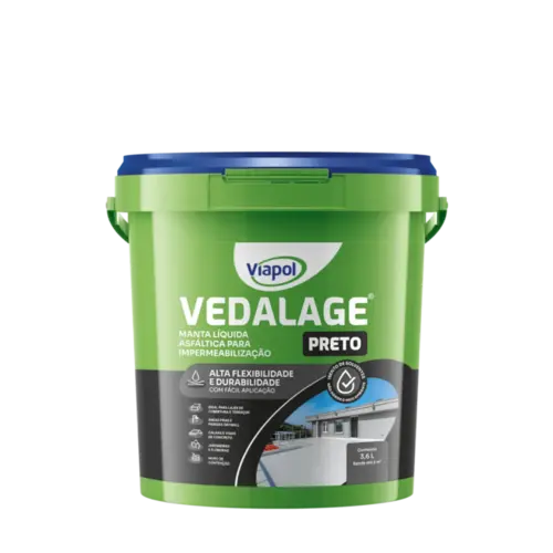 VEDALAGE MANTA LIQUIDA PRETA 3,6KG VIAPOL