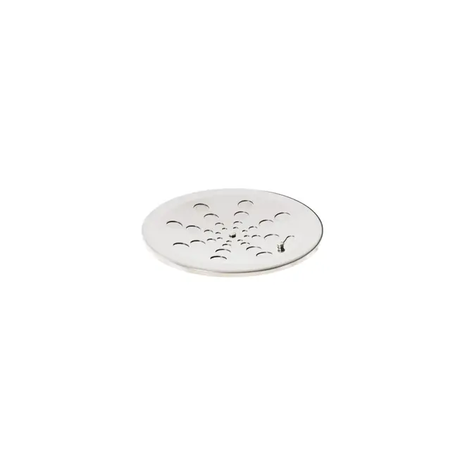 Grelha Redonda Inox Cromada Rotativa 10cm Estilmax