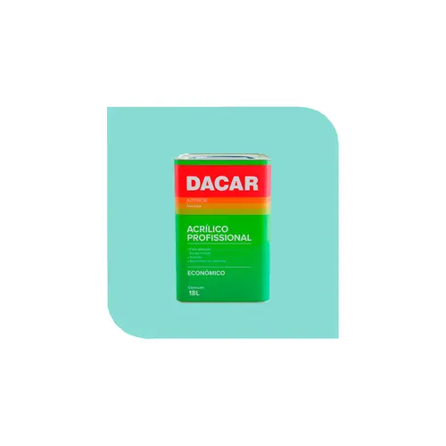 Tinta Acrílica Profissional 18L Verde Piscina Dacar