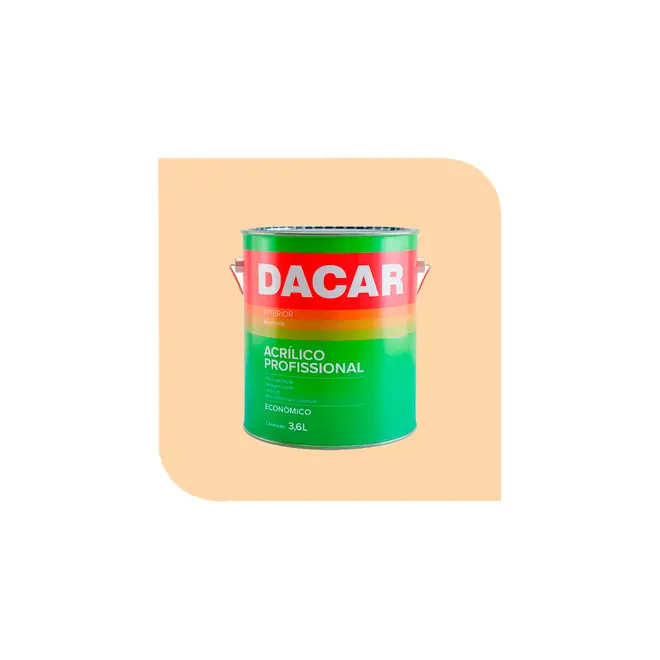 Tinta Acrílica Profissional 3,6L Areia Dacar