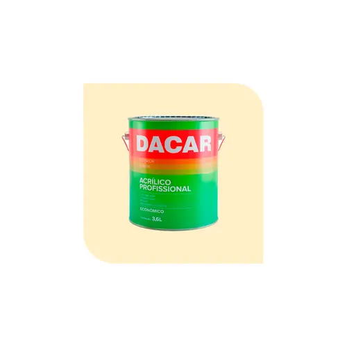 Tinta Acrílica Profissional 3,6L Marfim Dacar