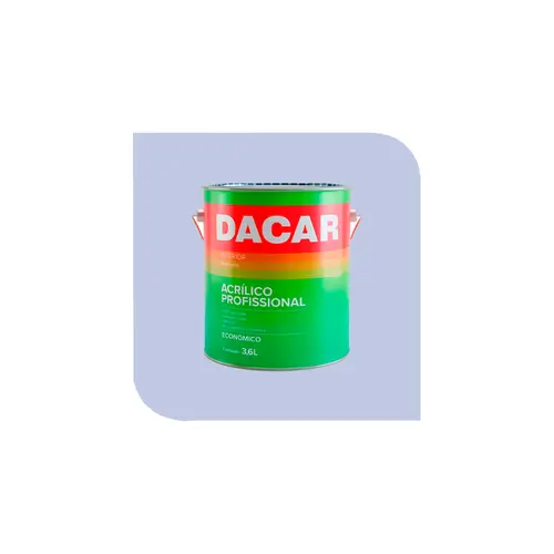 Tinta Acrílica Profissional 3,6L Lilás Dacar