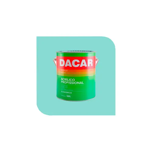 Tinta Acrílica Profissional 3,6L Verde Piscina Dacar