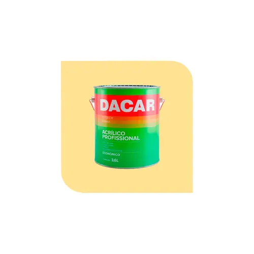 Tinta Acrílica Profissional 3,6L Vanila Dacar