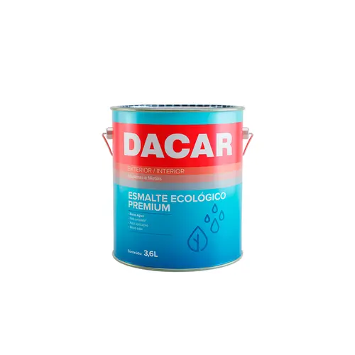 Esmalte Ecológico Acetinado Branco 3,6L Dacar