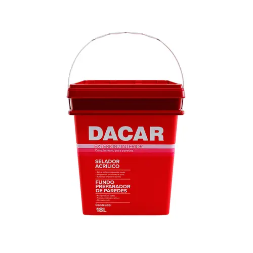 Fundo Preparador de Paredes Base Água 18L Dacar