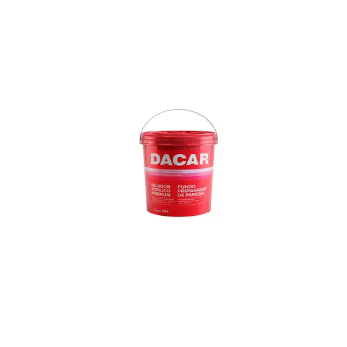 Fundo Preparador de Paredes Base Água 3,6l Dacar