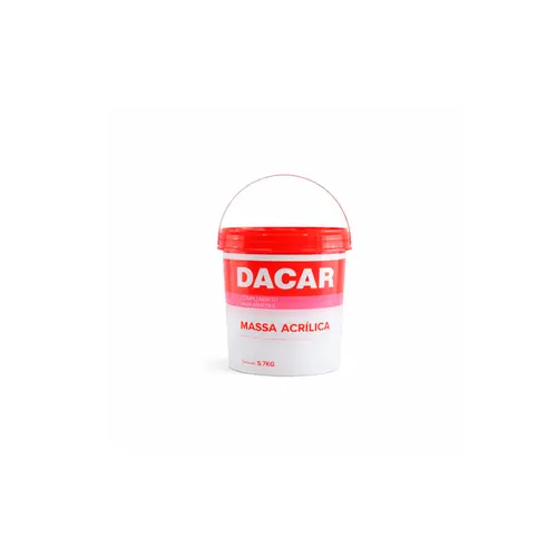 Massa Acrílica 5,7kg Dacar