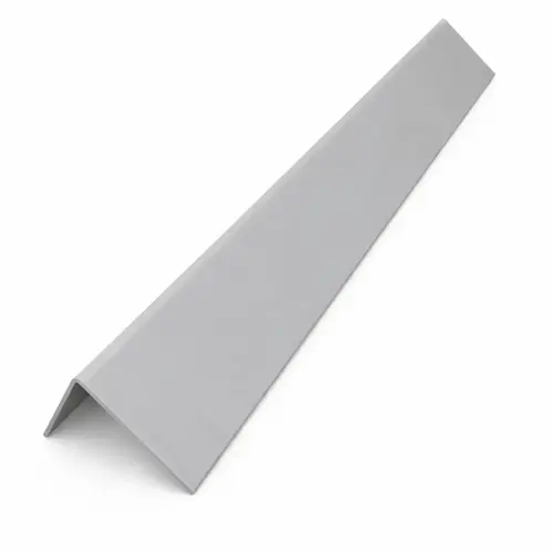 CANTONEIRA L 1" CINZA 3,0M  ALUMIFENIX