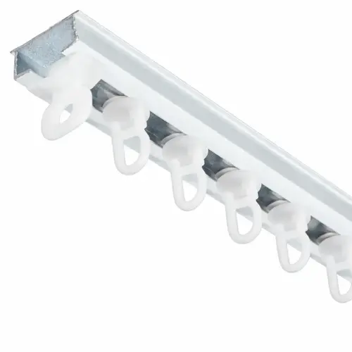 TRILHO SUIÇO SIMPLES 2M BRANCO ALUMIFENIX