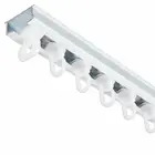 TRILHO SUIÇO SIMPLES 2M BRANCO ALUMIFENIX