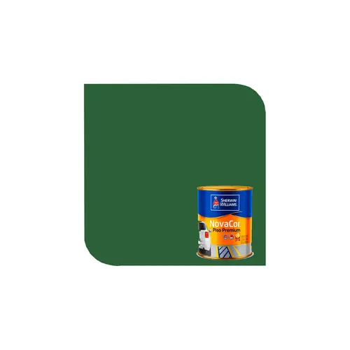 Tinta Novacor Piso 0,9L Verde Sherwin