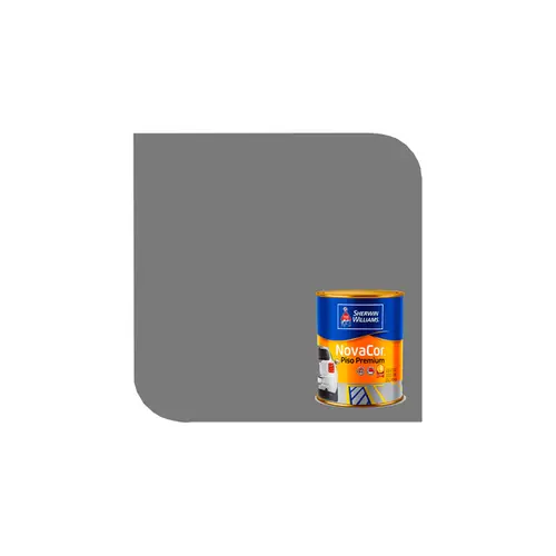 Tinta Novacor Piso 0,9L Cinza Sherwin