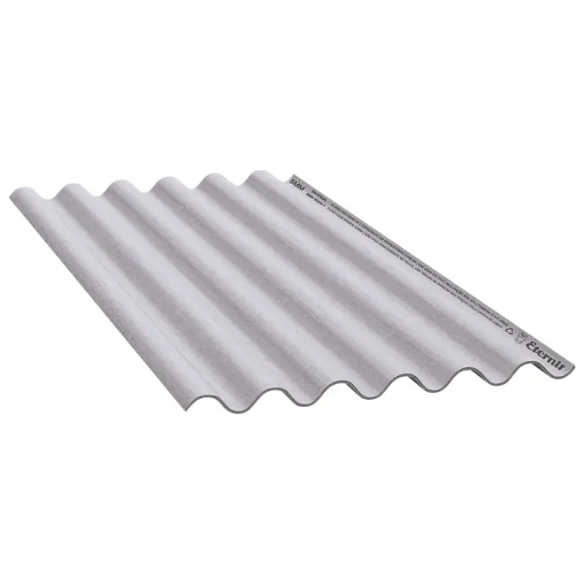Telha Ondulada 5MM 244X110 Confibra