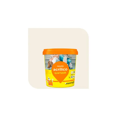 Rejunte Acrilico Marfim 1kg Quartzolit