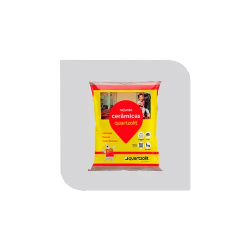 Rejunte Flexível Cinza Platina 1kg Quartzolit