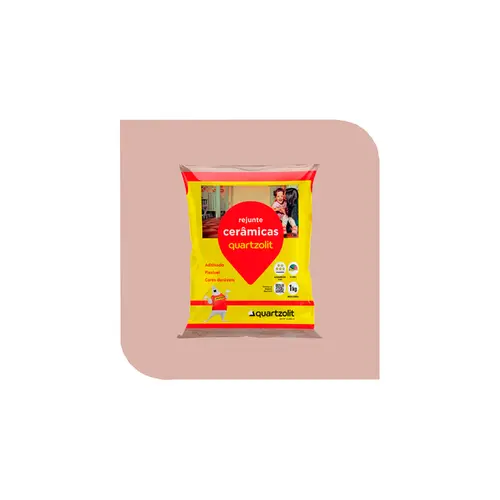 Rejunte Flexível Marrom Tabaco 1kg Quartzolit