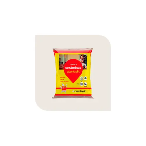 Rejunte Flexível Palha 1kg Quartzolit
