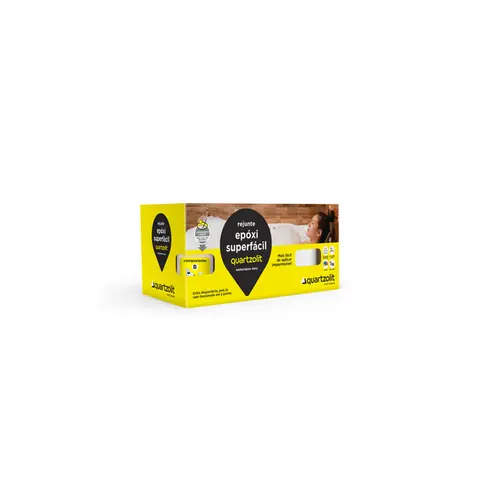 Rejunte Epoxi Superfacil 1kg Branco Quartzolit