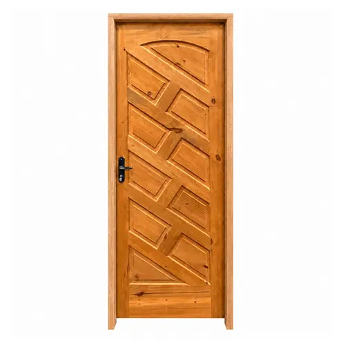 Porta de Pinus Diagonal Travada B11 210x82cm Direita Sidney