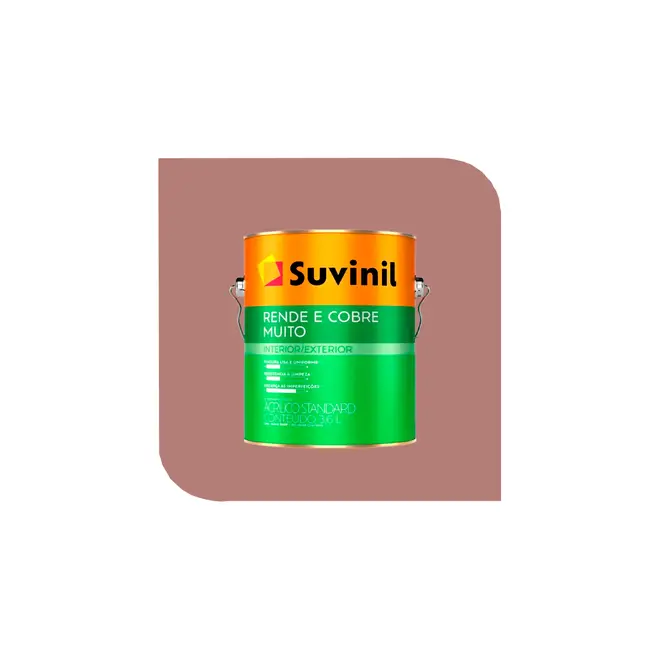 Tinta Acrílica Rende e Cobre Muito Tapecaria 3,6L Suvinil
