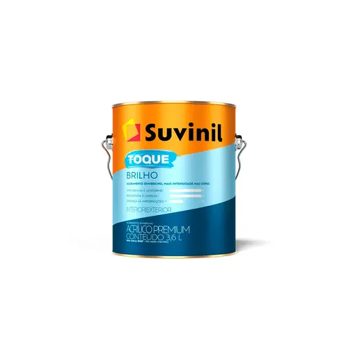Tinta Toque Brilho 3,6L Banco Neve Suvinil
