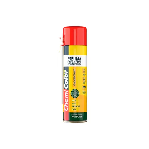 Espuma Expansiva 500ml 280g Chemicolor