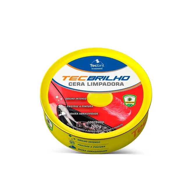 CERA LIMPADORA 200G TECBRIL