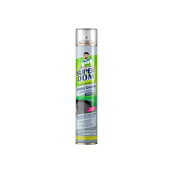 Limpa Grelha Super Dom 250ml Baston