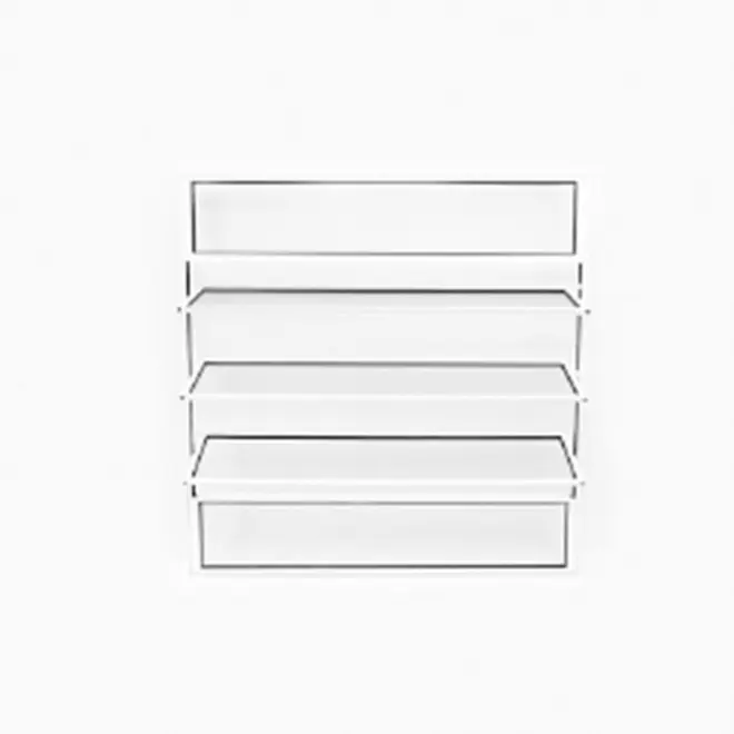 Basculante de Aluminio 100X100 Branco - Lux