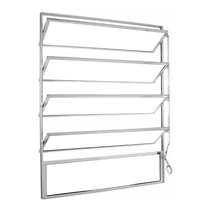 Basculante Aluminio Brilhante 100x100 Lux