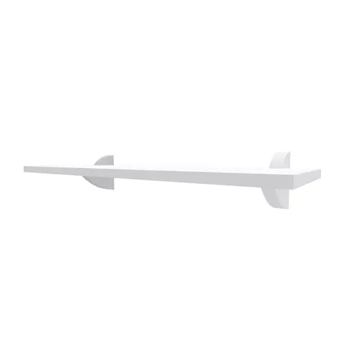 Prateleira em MDP Com Suporte 20x40cm Branco Multivisao