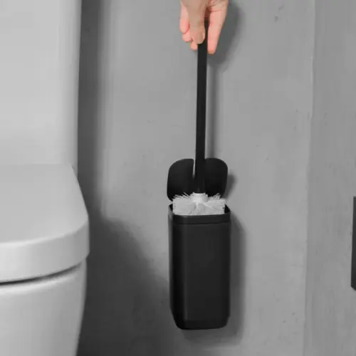 ESCOVA SANITARIA PISO/PAREDE PRETA AURA OU