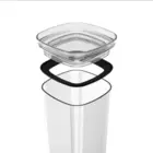 POTE HERMETICO ORGANIZADOR 2,0L 400 NATURAL OU