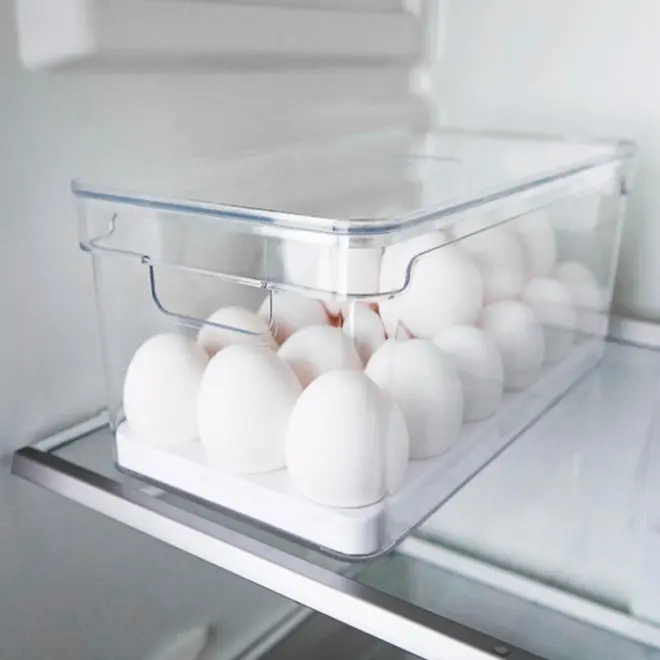 ORGANIZADOR DE OVOS 36UN 150 NATURAL CLEAR FRESH OU