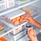ORGANIZADOR DE OVOS 21UN 1200 BRANCO CLEAR FRESH OU