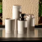 PORTA SABONETE LIQ 300ML 200 BEGE DORICA OU