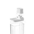 POTE HERMETICO COM MEDIDOR 1,5L BRANCO DROP OU