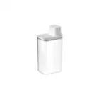 POTE HERMETICO COM MEDIDOR 2,3L BRANCO DROP OU