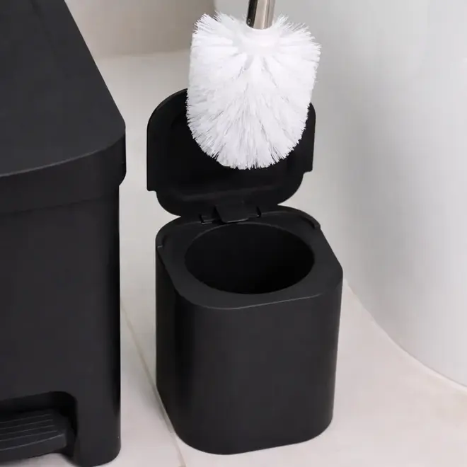 ESCOVA SANITARIA 900 PRETO DUAL OU